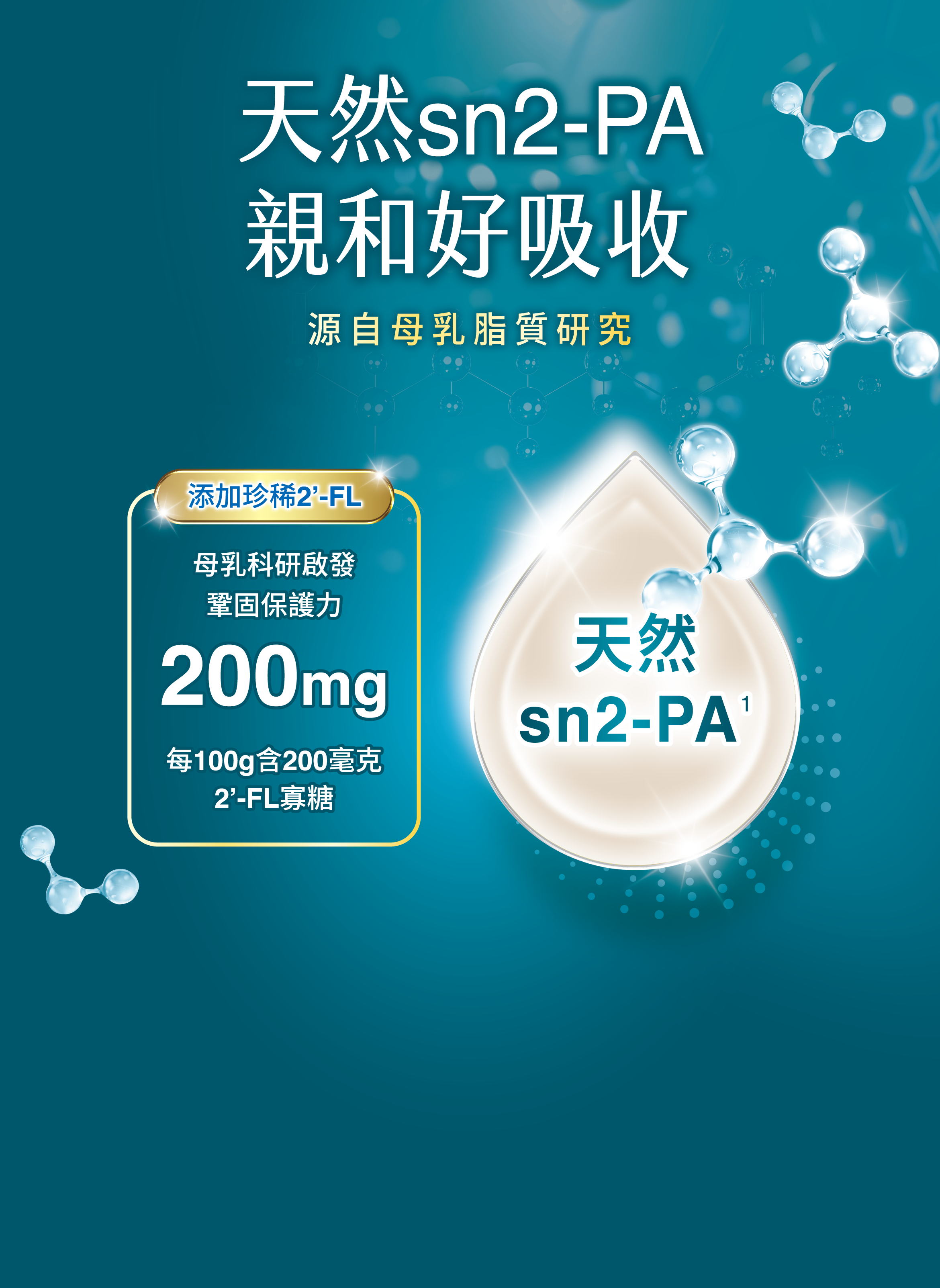 天然sn2-PA 親和好吸收