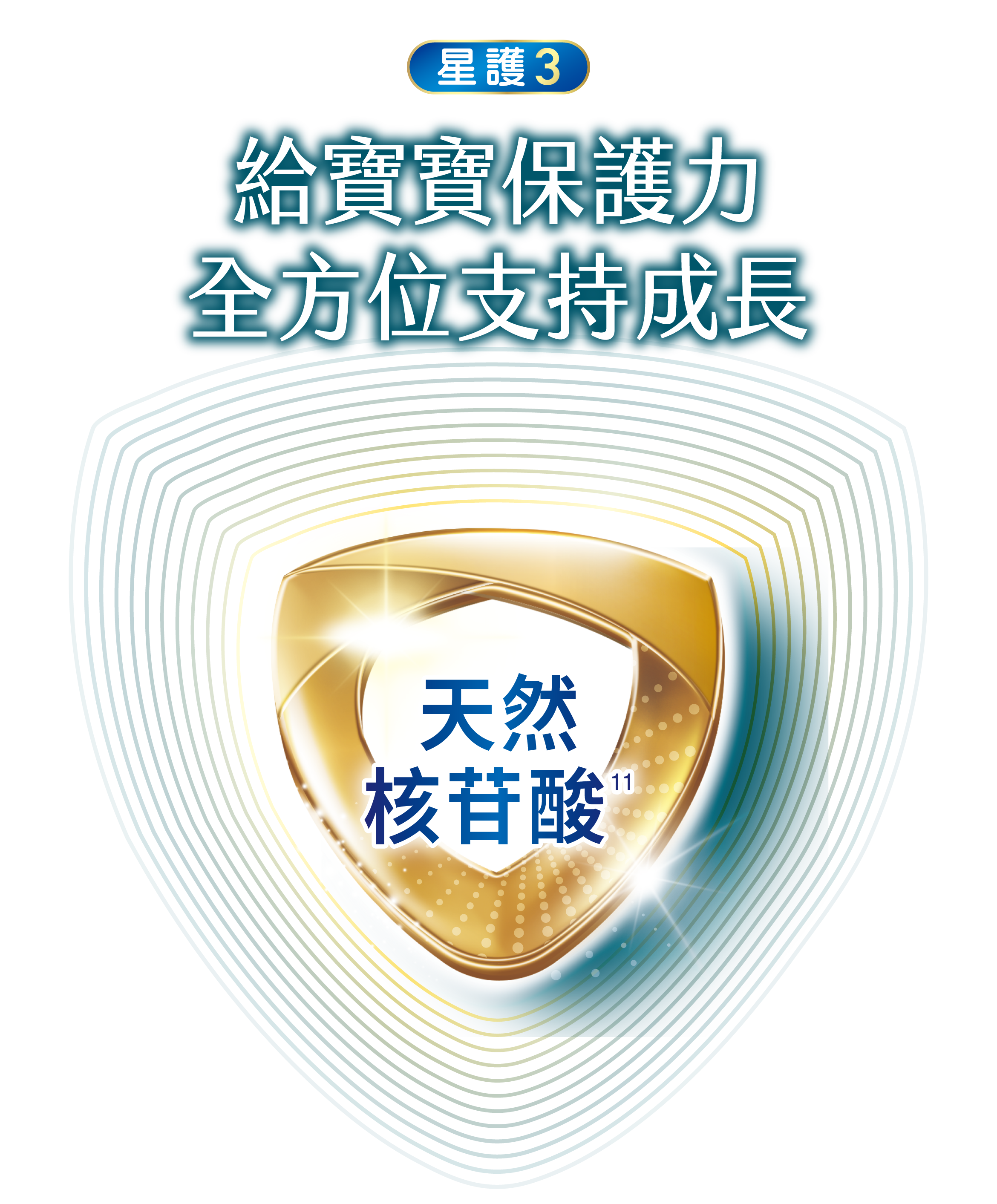 給寶寶保護力 全方位支持成長 天然核苷酸